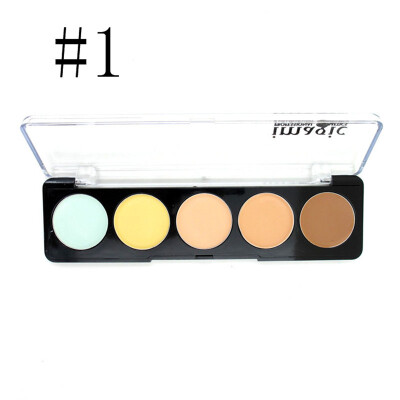 

Professional Concealer Palette Face Primer Cream Contour Palette Kit Make Up Facial Contouring Makeup Cover Palettes for gift