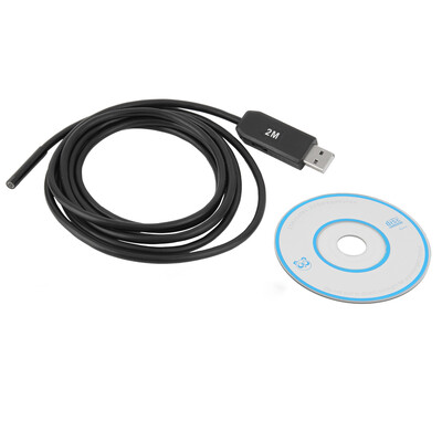 

1 шт 6-светодиодный водонепроницаемый 5.5mm 2M USB HD эндоскоп Borescope инспекции камеры