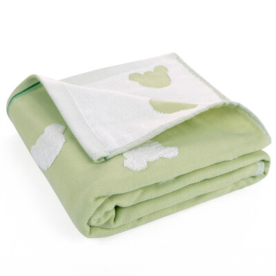 

Bamboo Chubby Bamboo Pulp Fiber Infant Child Gauze Blanket Infant Bags Bath Towel Cover Blanket Yellow 380g / Article 90 × 90cm