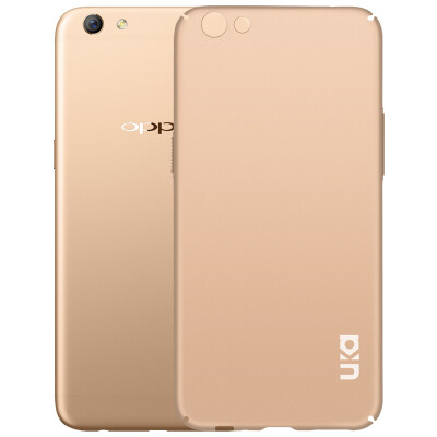 

Excellent OPPO R9s phone shell / protective cover matte protection shell skin feeling hard shell series gold