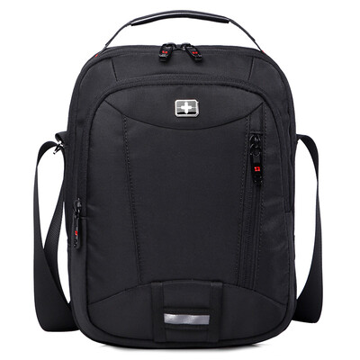 

Schweitz cross men bag shoulder bag men handbag Messenger bag business briefcase casual canvas bag SC91425 black