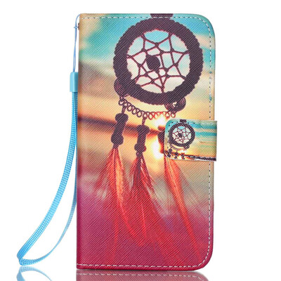 

Dreamcatcher Design PU Leather Flip Cover Wallet Card Holder Case for LG K10