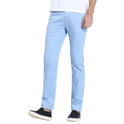 

Bin binshi men casual брюки летние тонкие модели мужские Slim брюки XA102 голубой 32 (два фута пять)