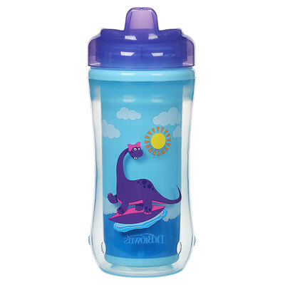 

DrBrown&39s Drill Drink Cup 300ml 1 year old baby TC01001 Purple