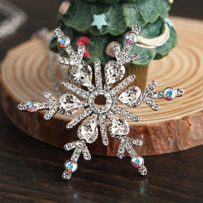 

Тихиро морской бриз кристаллические элементы (Findwind) Swarovski люблю снег белый кристалл свитер цепи, чтобы отправить свою подругу