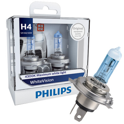 

Philips (PHILIPS) bright light HB3 (9005) upgrade car light bulb 2 loaded bright 60% fashion white light 4300K