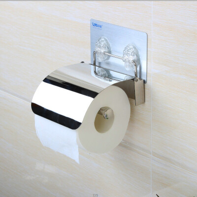 

【Jingdong Supermarket】 Le Sticker (LOTI) Toilet Tissue Box Bathroom Free Picking Sucker Tissue Towel Toilet Stainless Steel Waterproof Roll Cartridge 82407