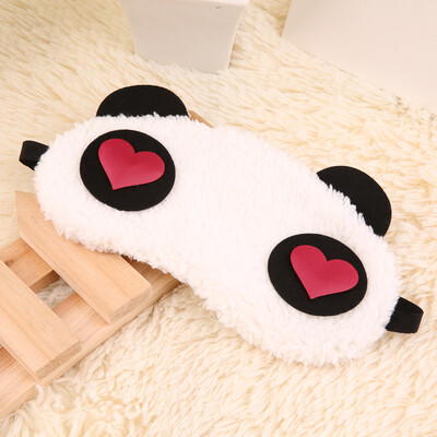 

Cute Panda Спящая Face Eye Mask Blindfold Shade Traveling сна Eye Aid