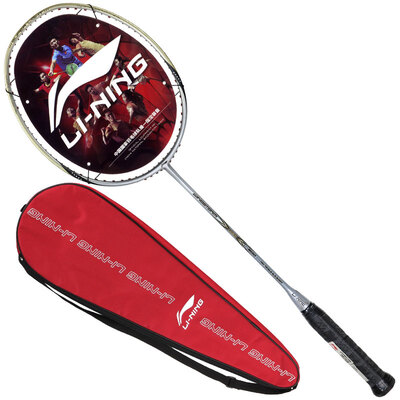 

Li Ning LI-NING Мужские и женские две комплекты A100 Полный желтый карбоновый бадминтон рэкет Пара Beat Двойной выстрел (резьба)