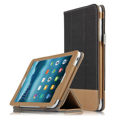 

Прохладный Le Feng слава наслаждаться отличной версии защитной крышки не спать плоские наборы / три раза Кожаный чехол / подставка кобуру Huawei слава наслаждаться отличной версии Tablet Case 8 дюймов заклинание цвет модели - коричневый