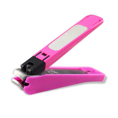 

Peggy KAI imported folding nail clippers splash storage nail clippers nail scissors with nail file rose S