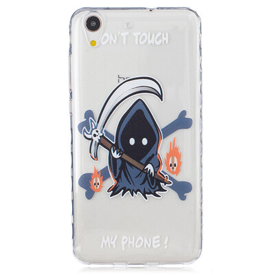 

Grim Reaper Pattern Soft Thin TPU Rubber Silicone Gel Case Cover for HUAWEI Honor 5AY6 II