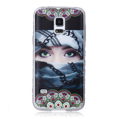 

Arabian girl Pattern Soft Thin TPU Rubber Silicone Gel Case Cover for SAMSUNG GALAXY S5 Mini