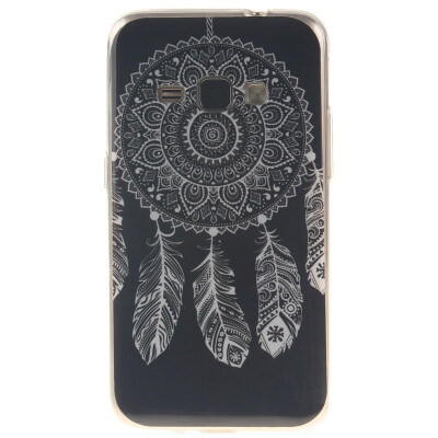 

Black wind chimes Pattern Soft Thin TPU Rubber Silicone Gel Case Cover for SAMSUNG Galaxy J1 2016/J120