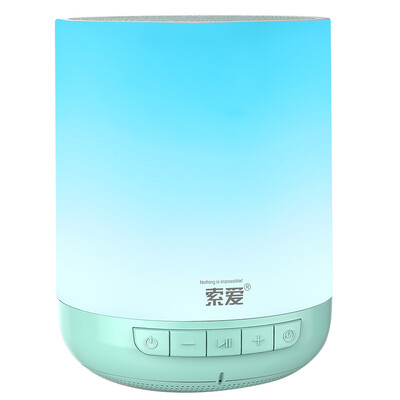 

Sony Ericsson (Saiya) S-55 LED Colorful Light Bluetooth-динамик Портативная карта Аудио сабвуфер Bluetooth 4.0 Maca Long Green