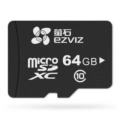 

Fluorite EZVIZ video surveillance camera dedicated Micro SD memory card TF card 64GB Class10 Hai Kangwei as its brand