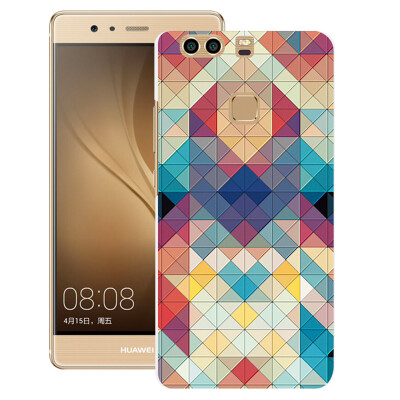 

YOMO Huawei P9 phone shell mobile phone protective cover relief texture texture shell series mosaic