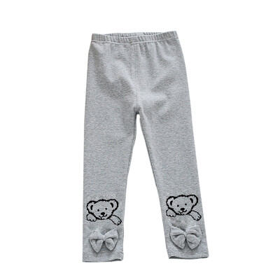 

Ouma babe girls leggings children trousers pants M0016 bow pimple 100