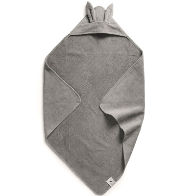 

Elodie Details Infant Bath Towel Baby Infant Newborn Hooded Bath Towel Large Towel Retro Gray Cotton Water Fast and Dry