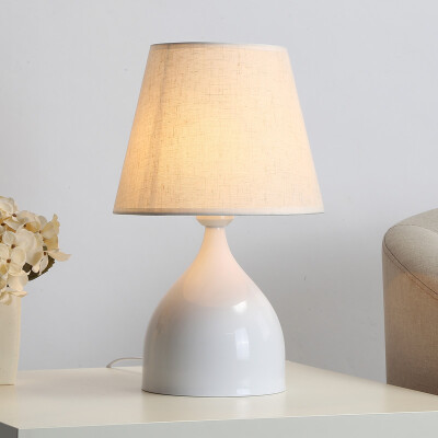 

[Jingdong Supermarket] first desk lamp bedside lamp bedroom lamp Yu white 42cm5wLED yellow TD19002