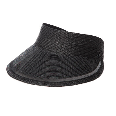 

Jingdong Supermarket Siggi SI89344 Hat Female Summer Korean Tide Top Hat Simple Folding Straw Hat Outdoor Shade Cap Beach Cap Black 56cm-58cm