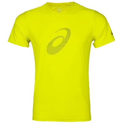 

Arthur ASICS Sport Print T-Shirt Быстро Мужской 135474-0480 Серый Желтый L