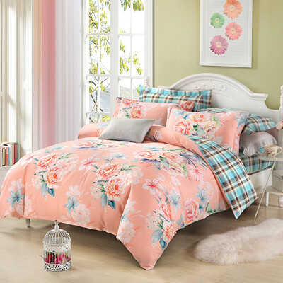 

Jie Liya suite of home textiles four sets of cotton cotton cotton horse 15 meters&18 meters bed quilt bed of ordinary models of the elegant - about