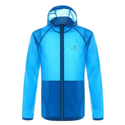 

Camel (CAMEL) outdoor skin clothing men and women models light skin windbreaker male A7S2U7162 jazz blue