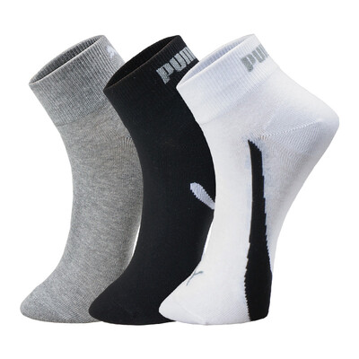 

Jingdong supermarket PUMA Puma socks men&39s leisure sports socks 3 double-loaded 201204001 black 1 gray 1 white 1
