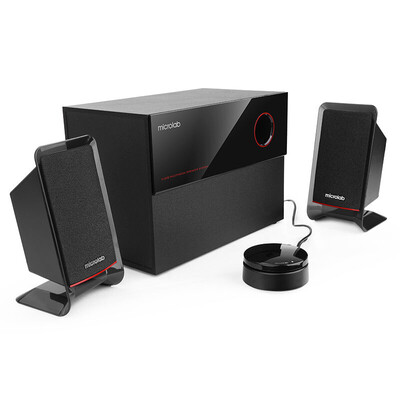 

Microlab M200 10th Anniversary Bluetooth Edition 21 Multimedia Active Speaker Bluetooth Speaker Audio Subwoofer