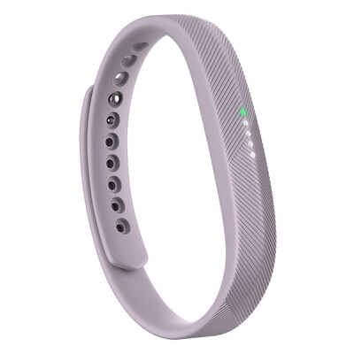 

Fitbit Flex 2 Fashion Smart Lace Bracelet 50m Водонепроницаемый беспроводной спортивный сон Bluetooth-браслет с лавандой Фиолетовый