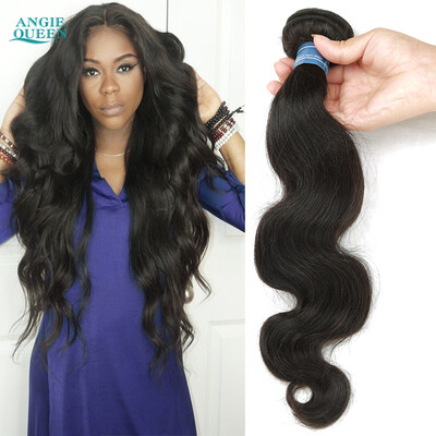 

Angie Queen Peruvian Virgin Hair Body Wave Unprocessed Human Hair Weave Bundles Peruvian Body Wave Virgin Hair Bundle Deals