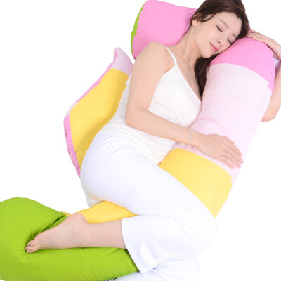 

Breastwood F-type upgrade lengthening rainbow series pregnant women pillow ly811a enchanting all small (140 * 80cm)