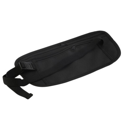 

Travel Pouch Hidden Zippered Waist Compact Security Money Waist Belt Bag