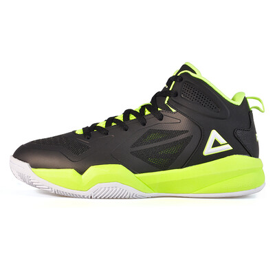 

Peak (PEAK) men's basketball shoes on the wear-resistant sports basketball boots DA630921 silver / black 40 yards