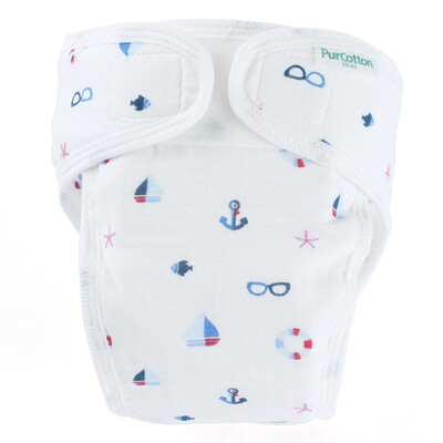 

Cotton era PurCotton Infant gauze diapers 1 bag 6644 sailing laps