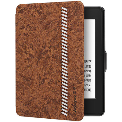 

Leopard LEIMAI fit Kindle 558 version of the protective cover shell new Kindle electronic paper book soft shell sleep protective sleeve style series of brown