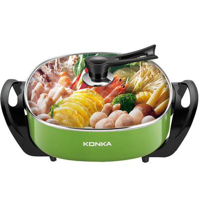 

康佳（KONKA）6L多功能营养锅 家用电火锅 韩式锅 大容量电热锅不粘锅KEP-6L08