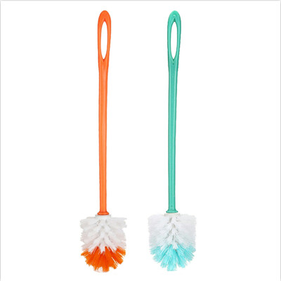 

Ruishen fitted toilet brush 2 Pack Lightweight&practical without leaving a durable durable toilet brush blue green&orange color random send