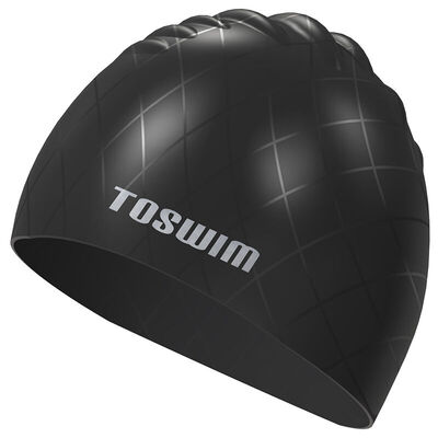 

TOSWIM общеупотребительная модная плавательная шапочка силикагели