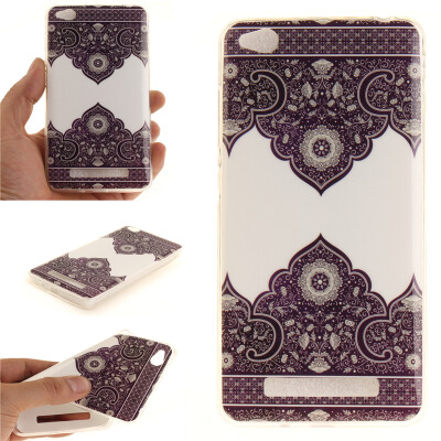 

Diagonal totem Pattern Soft Thin TPU Rubber Silicone Gel Case Cover for XIAOMi RedMi 4A