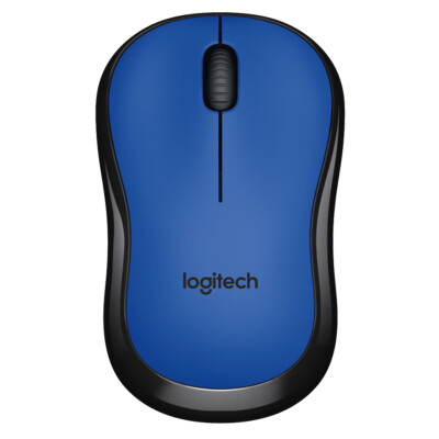 

Logitech M220 Wireless Mute Mouse Blue