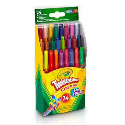 

Painted music Crayola 24 color mini can twist the crayons 52-9824