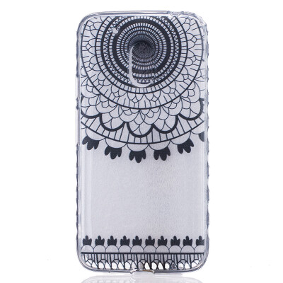 

Black wind chimes Pattern Soft Thin TPU Rubber Silicone Gel Case Cover for Moto G4G4 Plus