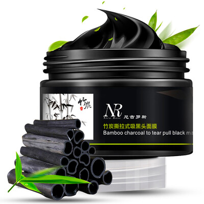 

Bamboo уголь Tear лица Прицепные Нос Черноголовых маска Гель Cleasing Remover