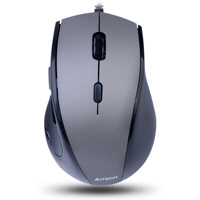 

Shuangfeiyan (A4TECH) N-740X проводная мышь офисная мышь USB мышь ноутбук мыши железная серая кожа