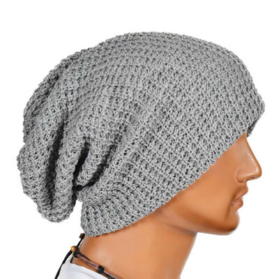 

Шикарные Мужчины Женщины теплой зимы Knit Лыжная шапочка громоздкая Cap Hat негабаритных Unisex