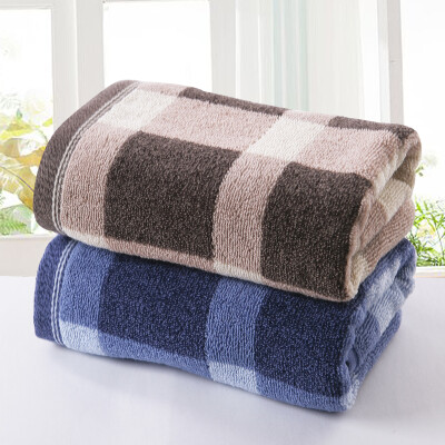 

Gold towel home textile cotton towel scarf stripes high and low texture of the hair wash towel 2 installed