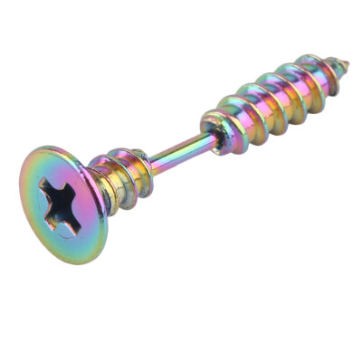 

1PC Fashion Men Women Unisex Stainless Steel Whole Screw Stud Earring Punk