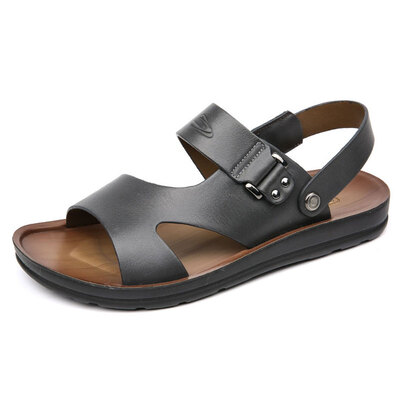 

Camel active (Camel Active) Мужские классические два носят сандалии легкие удобные удобные кожаные пляжные ботинки черные 41